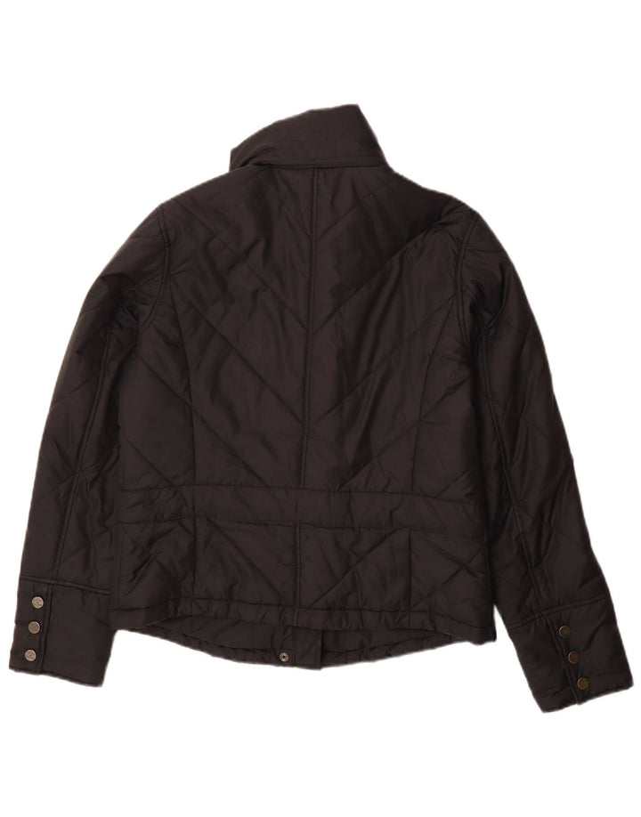 Damska ocieplana kurtka Tommy Hilfiger UK 16, duża, czarna, poliester