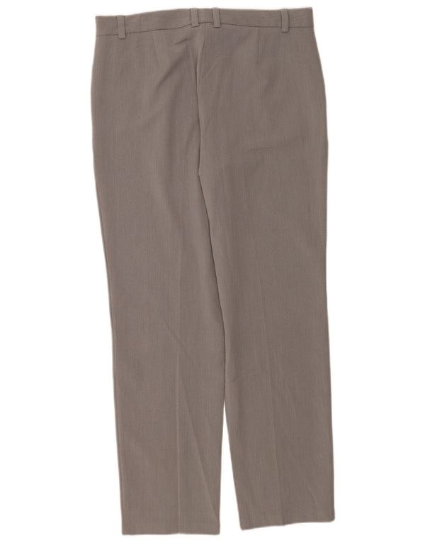 Spodnie damskie Marks & Spencer Straight Casual UK 12 Medium W32 L30 Szare