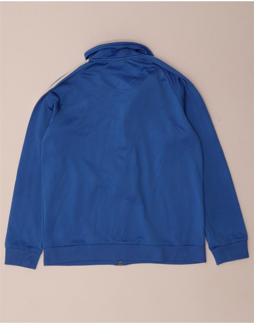 Chłopięca bluza dresowa Adidas 11-12 lat, niebieska, poliestrowa