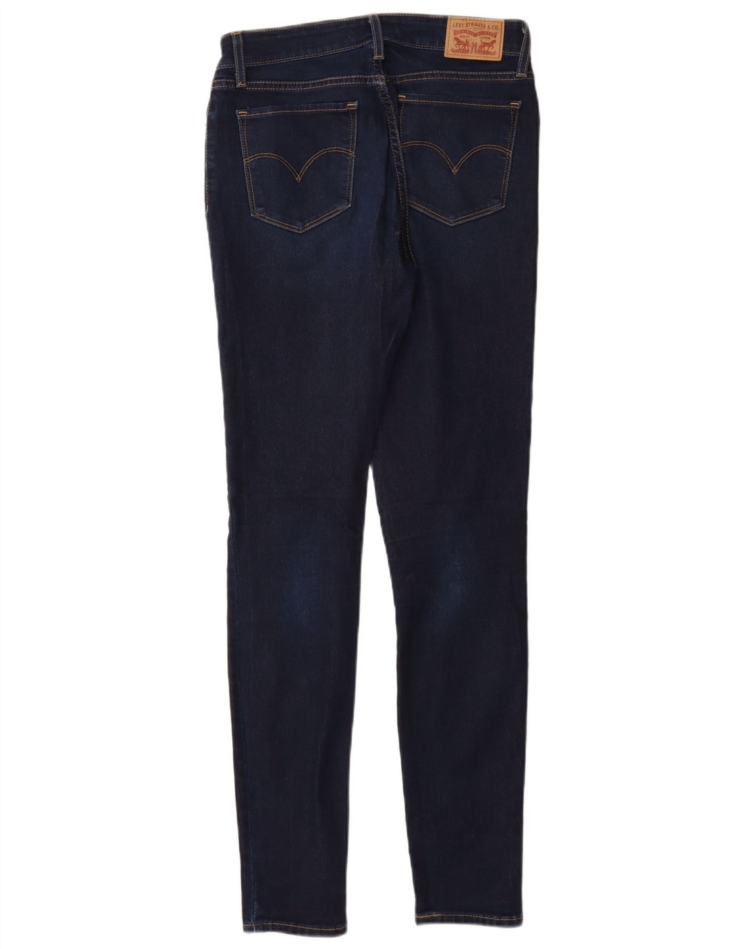 Damskie jeansy Levi's 711 Skinny W27 L32 Granatowa bawełna