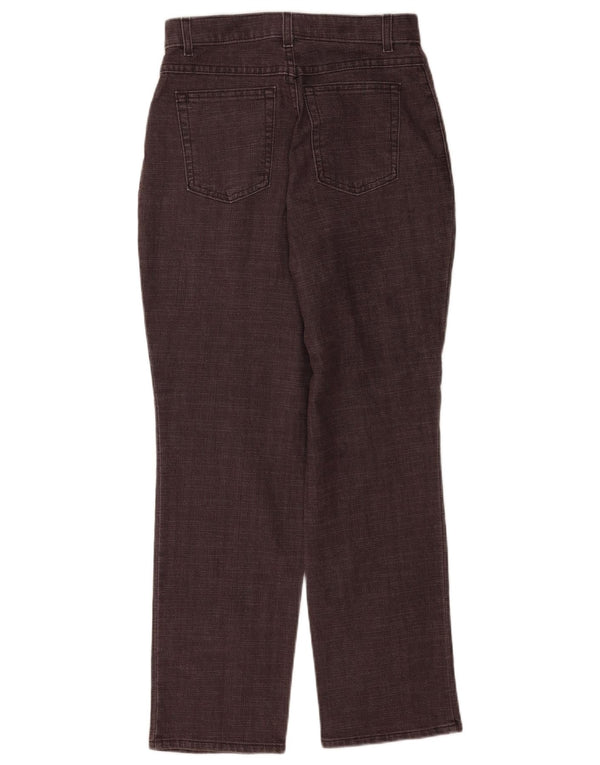 Marks & Spencer Damskie Zwężane Dżinsy UK 10 Małe W28 L28 Fioletowa Bawełna