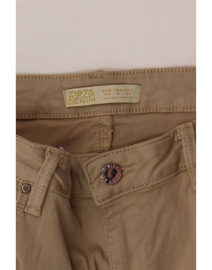 Dżinsy damskie Zara EU 44 XL W34 L30 beżowe