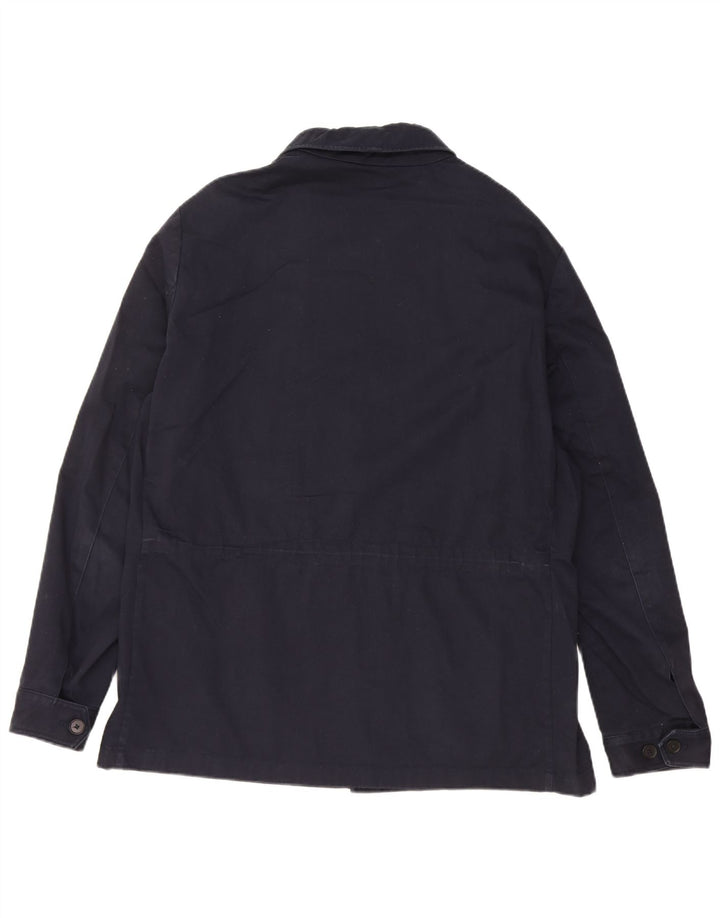 Męska kurtka użytkowa Massimo Dutti UK 40, duża, granatowa, bawełniana