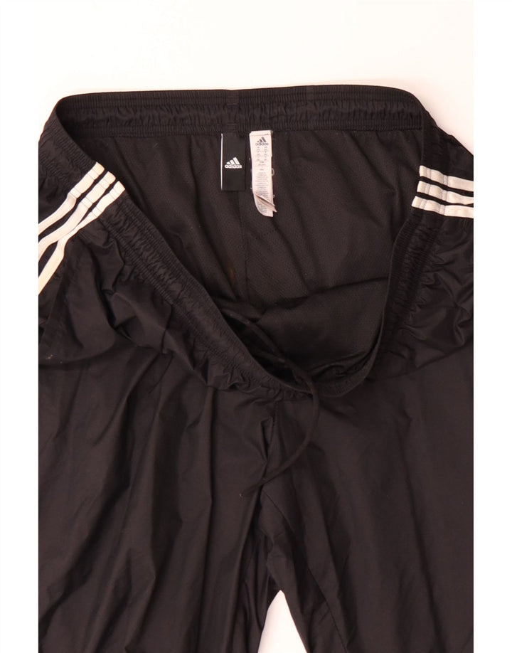 Męskie spodnie dresowe Adidas 2XL, czarny poliester