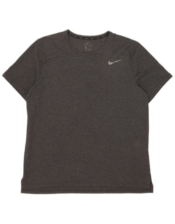 Męska koszulka Nike Dri Fit Top XL, szary poliester