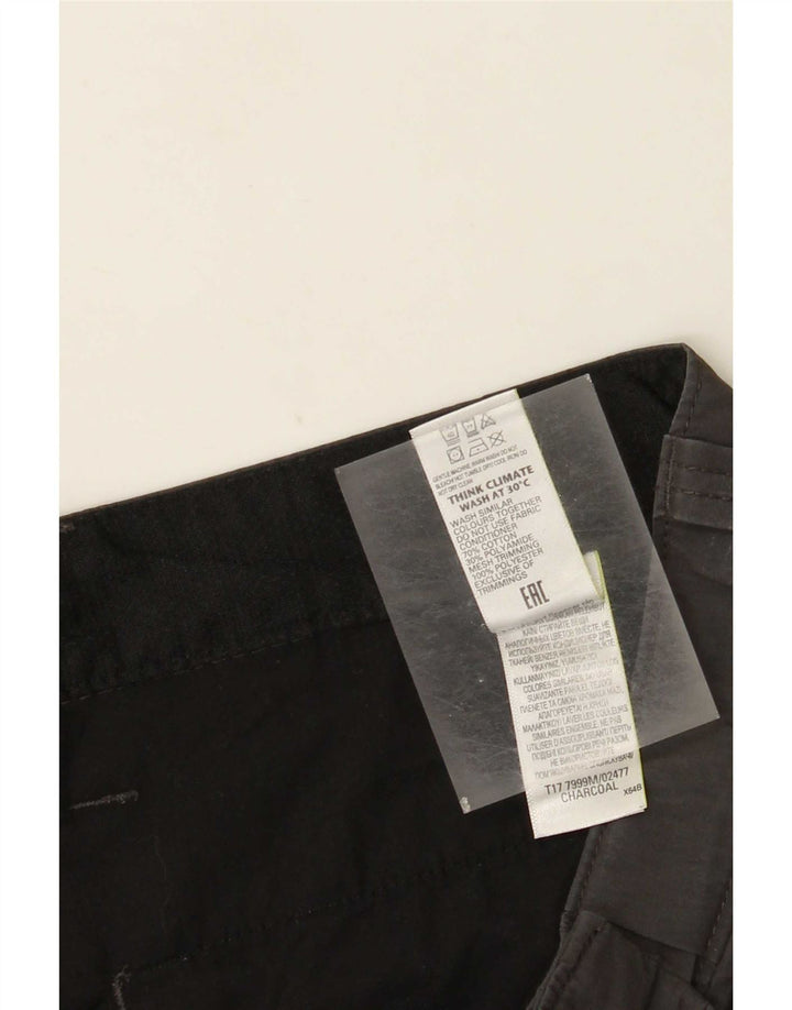 Męskie spodenki cargo Marks & Spencer XL W38, szare, bawełniane