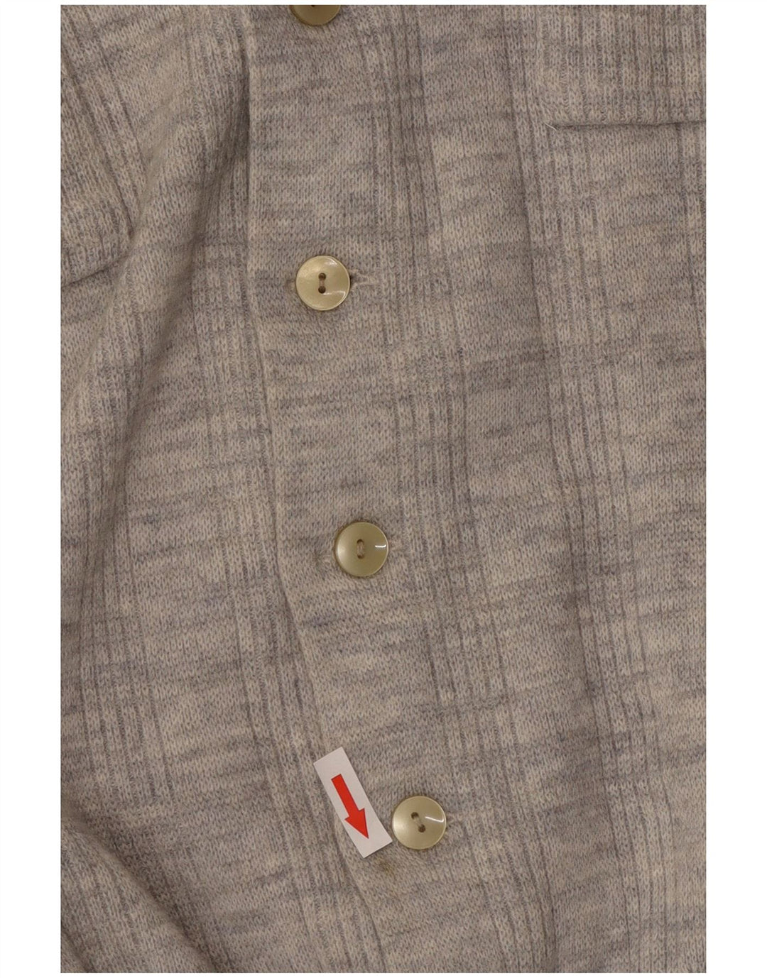 Sweter damski w stylu vintage, UK 14, średni szary