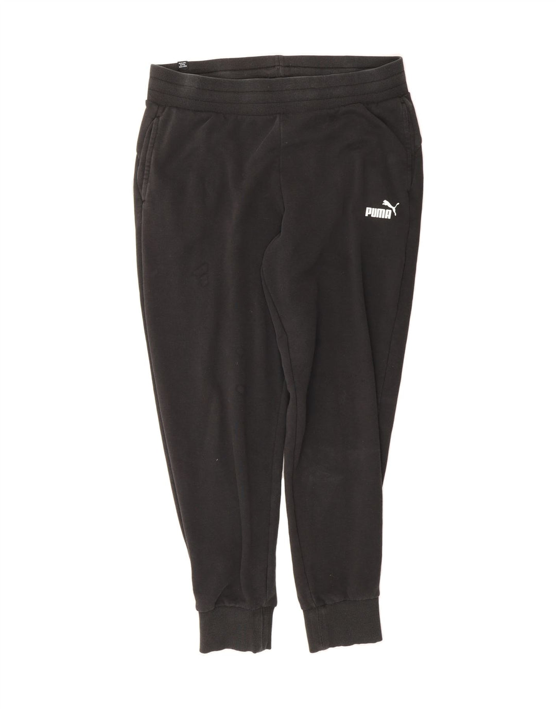 PUMA Mens Tracksuit Trousers Joggers Large Black Vintage Puma and Second-Hand Puma from Messina Hembry 