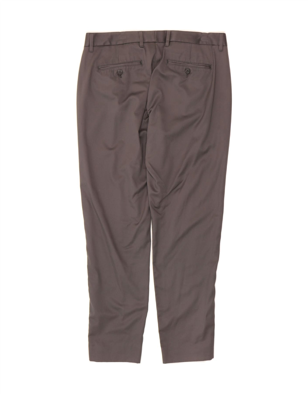BONOBOS Mens Slim Chino Trousers W32 L30 Grey Cotton Vintage BONOBOS and Second-Hand BONOBOS from Messina Hembry 