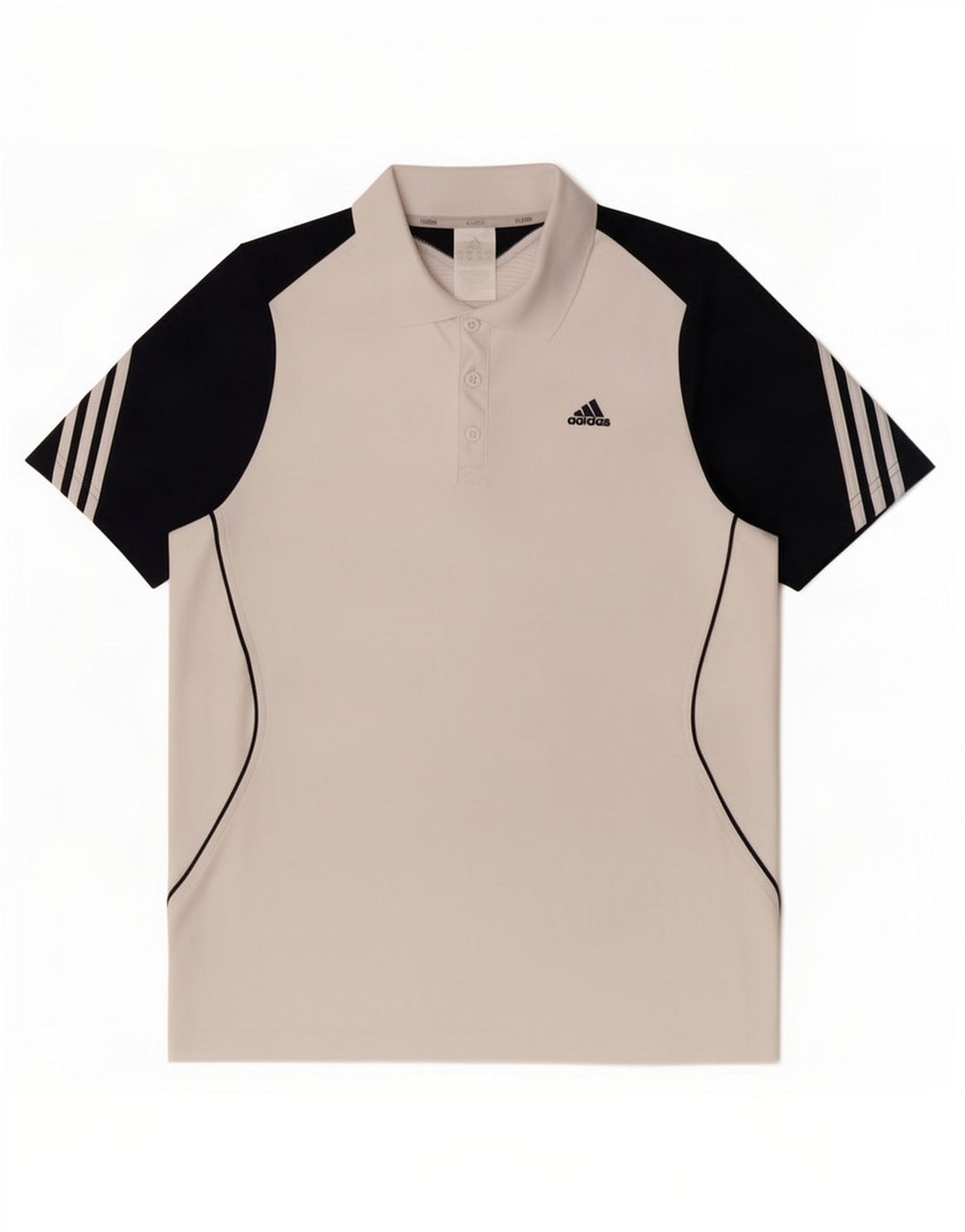 Męska koszulka polo Adidas Clima 365, poliester w kolorze średniej bieli