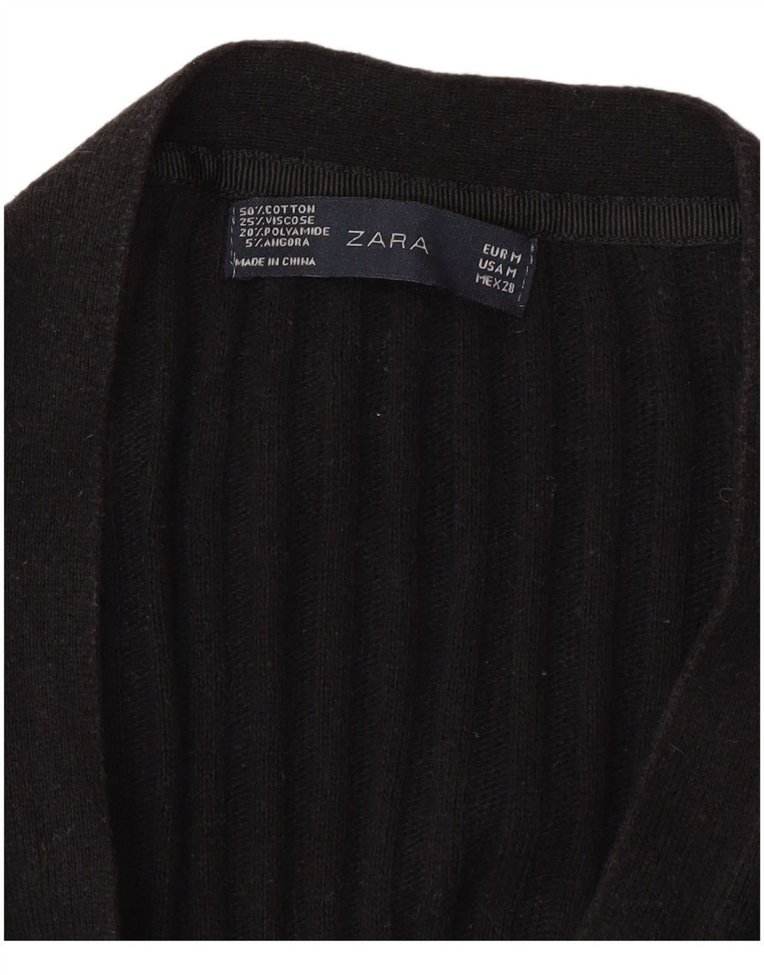 Sweter damski Zara UK 12, średni czarny