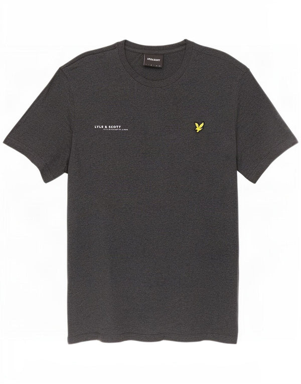 T-shirt męski Lyle & Scott, średnioszary, bawełniany