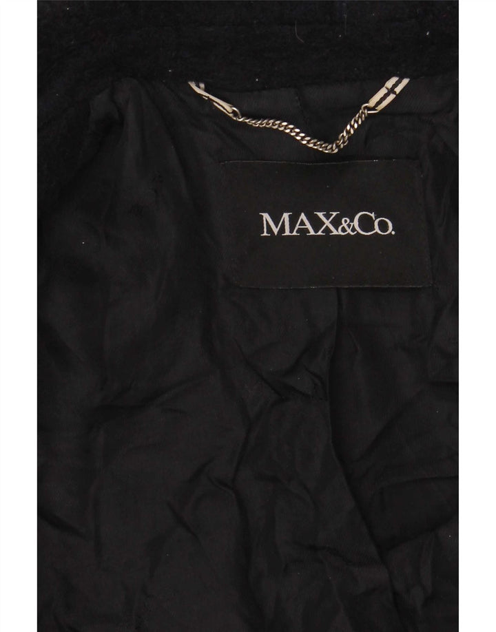 Max & Co. Płaszcz damski Pea Coat UK 10, mały, granatowy