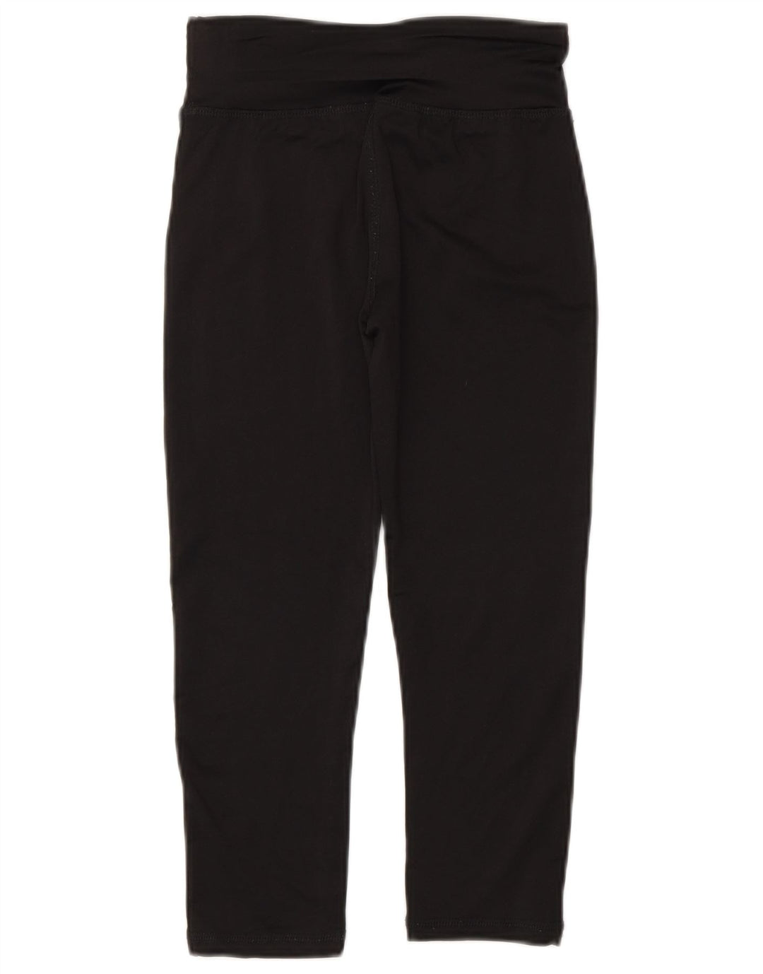 Dziewczęce legginsy Reebok Capri z grafiką 10-11 lat, czarny poliester