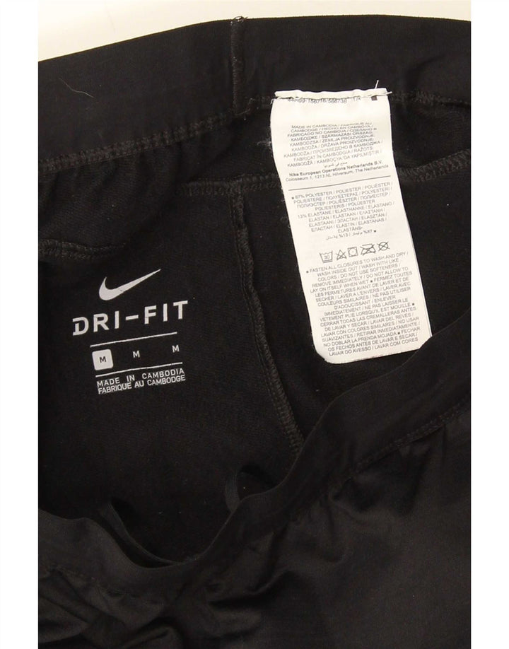 Męskie spodnie dresowe Nike Dri Fit, średni czarny poliester