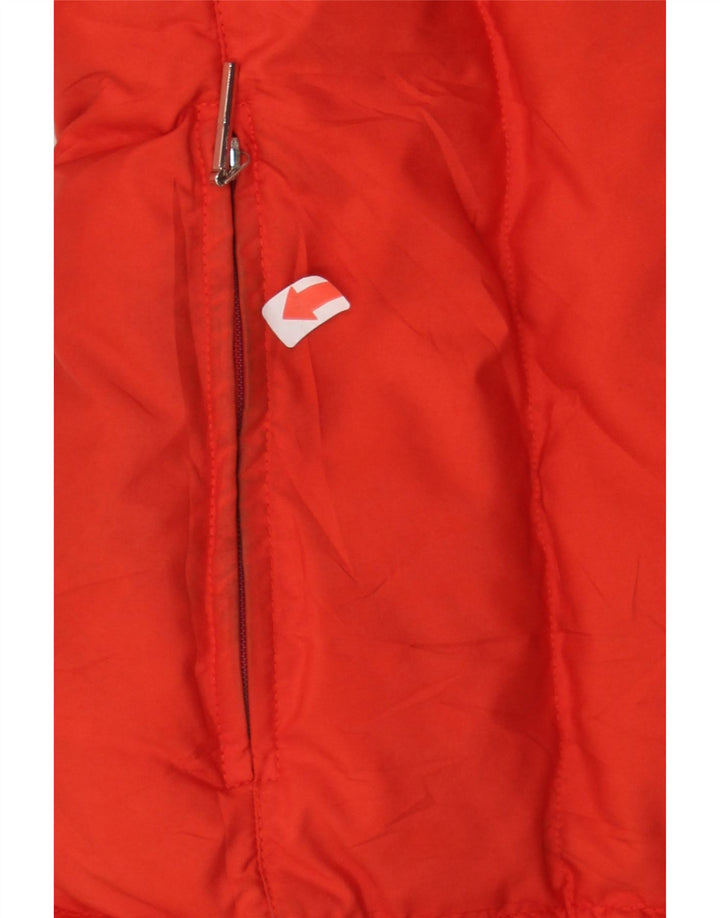 VINTAGE Womens Padded Jacket IT 44 Medium Red Polyester Vintage Vintage and Second-Hand Vintage from Messina Hembry 