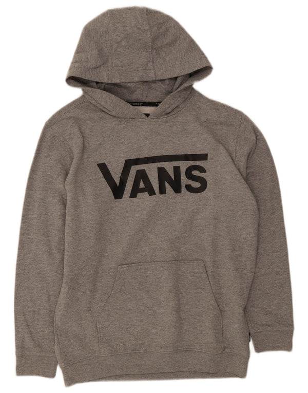 Damski sweter z kapturem Vans, UK 18 XL, szary, bawełniany