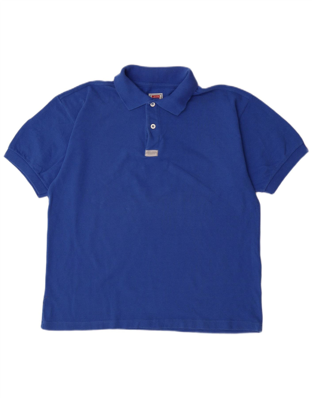 Męska koszulka polo LEVI'S, duża, niebieska, bawełniana