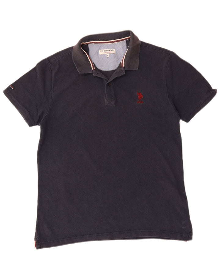 US Polo Assn. Męska koszulka polo, średnia, granatowa, bawełniana