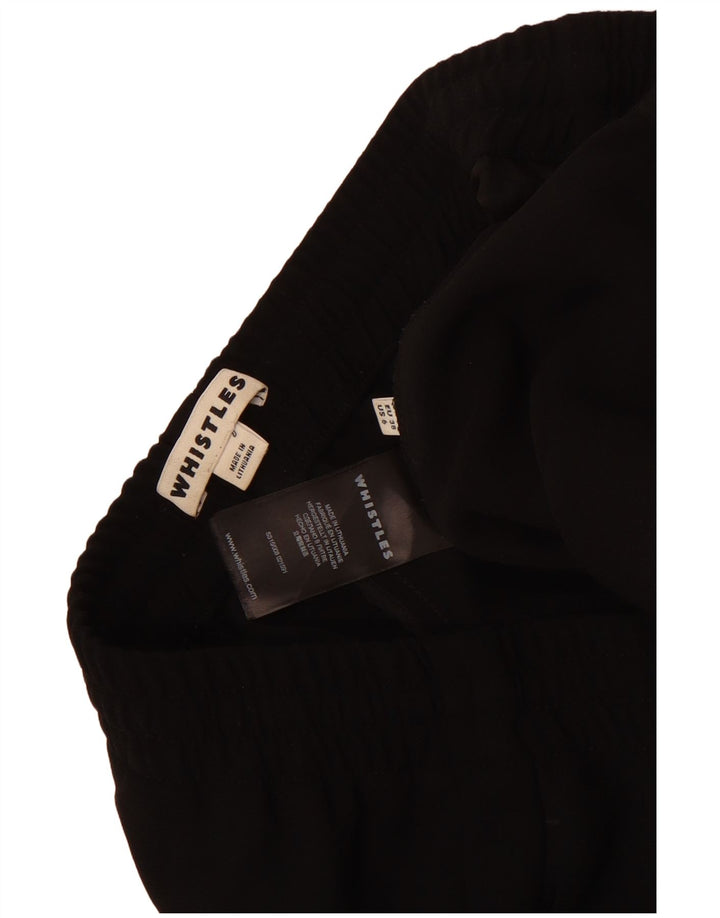 Damskie spodnie dresowe Whistles Joggers UK 10, małe, czarne, poliestrowe