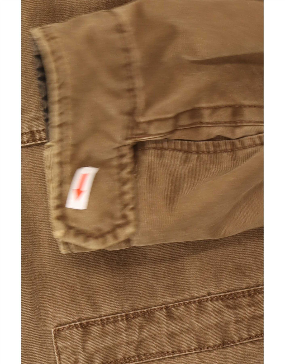 Męska kurtka wojskowa Camel Active IT 56 3XL brązowa bawełniana