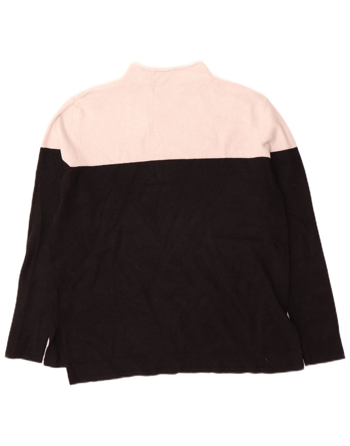 Marks & Spencer Damski sweter z golfem UK 12, średni czarny