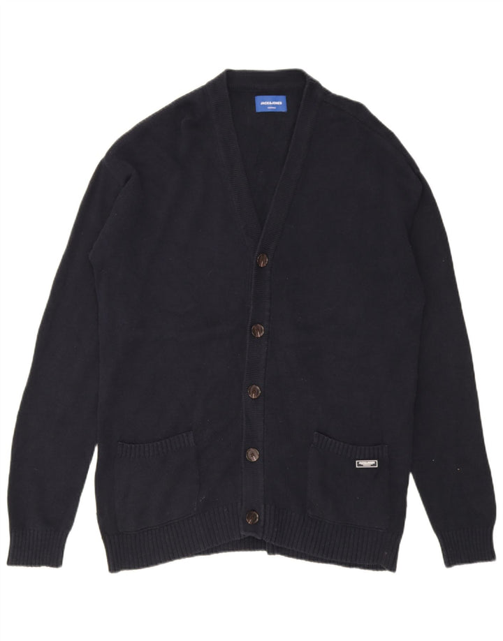 Sweter męski Jack & Jones, duży, granatowy, bawełniany