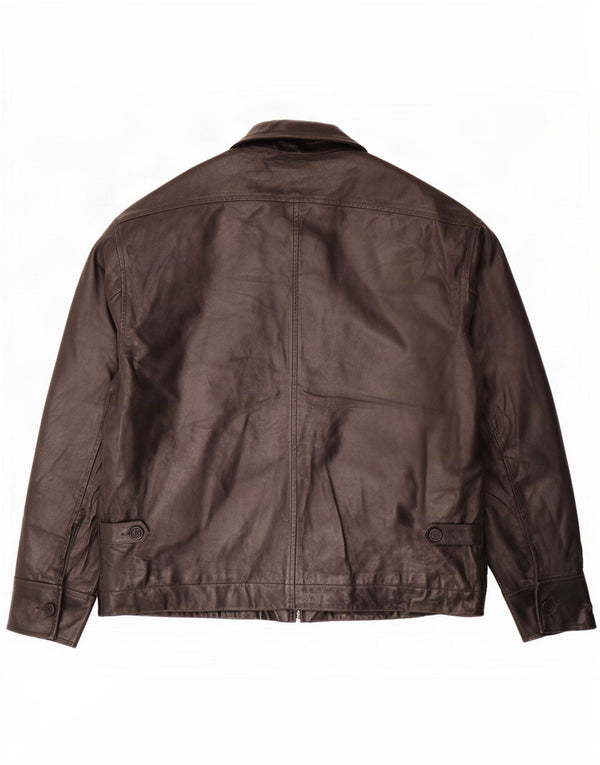 Męska kurtka skórzana Paul Smith UK 42 XL czarna