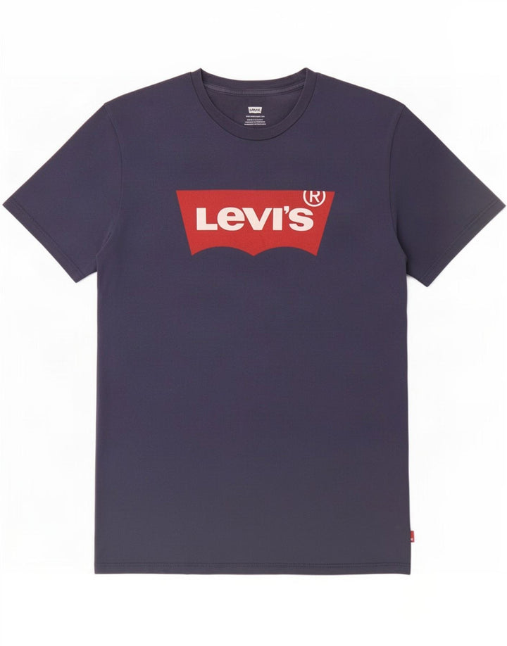 Męski T-shirt z grafiką Levi's, średni, granatowy