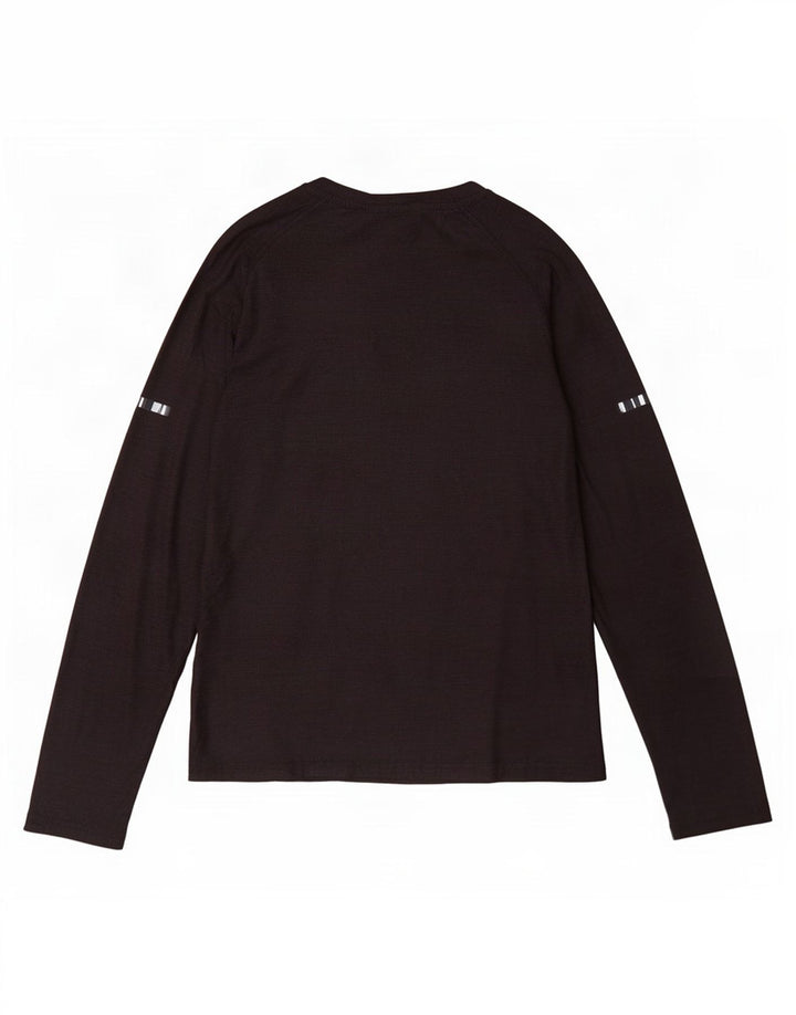 Bluza chłopięca Russell Athletic Dri-Power z długim rękawem, duża, czarna