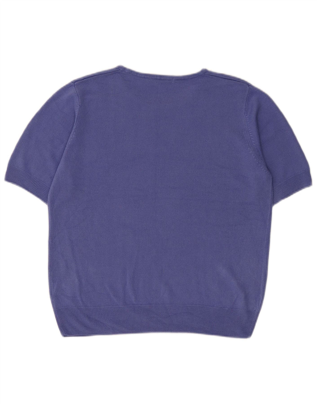Damski sweter Marks & Spencer z dekoltem w łódkę, UK 14, średni fiolet