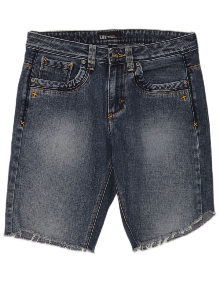 Męskie spodenki jeansowe Lee W33 Średnioniebieskie, bawełniane