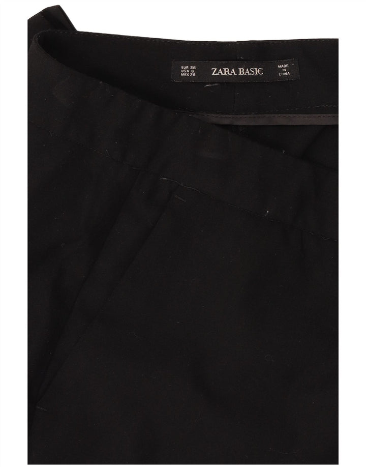 Spodnie damskie Zara Slim Chino EU 38 Small W28 L26 Czarny poliester