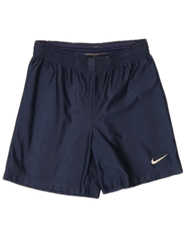Chłopięce spodenki sportowe Nike 12-13 lat, duże, granatowe, poliestrowe
