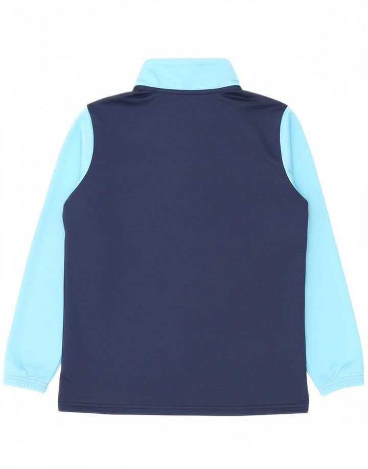 Kurtka chłopięca Nike Dresowa Top 13-14 lat XL, granatowa, z blokami kolorów