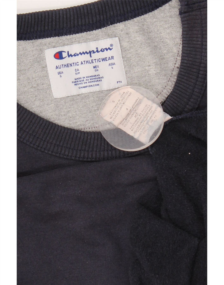 Bluza męska Champion, mała, granatowa, bawełniana