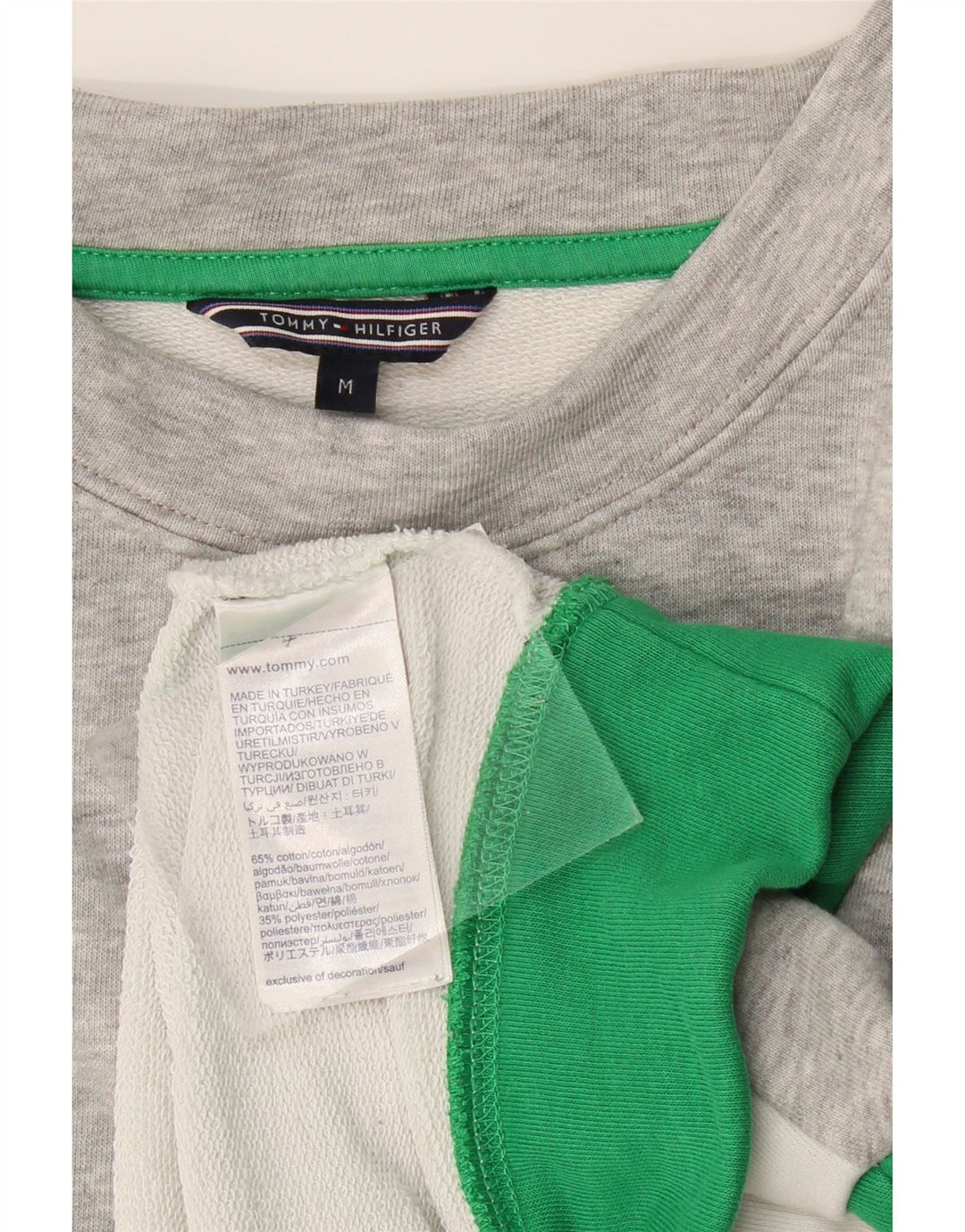 Damska bluza z grafiką Tommy Hilfiger UK 14, średnia, wielokolorowa