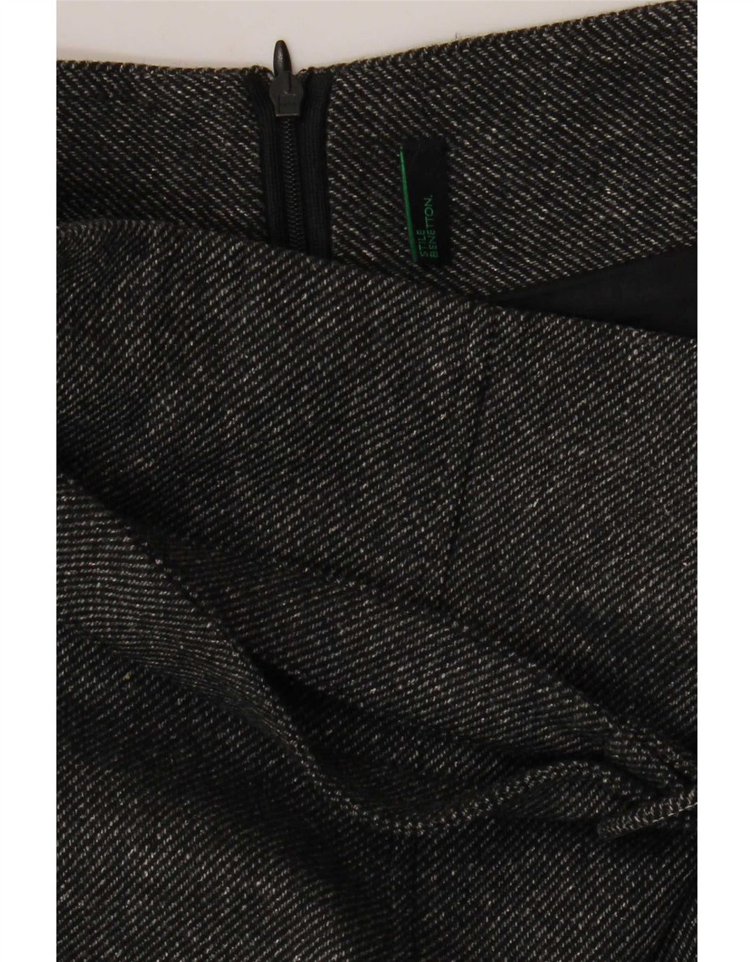 Damska spódnica ołówkowa Benetton W26 Small Grey
