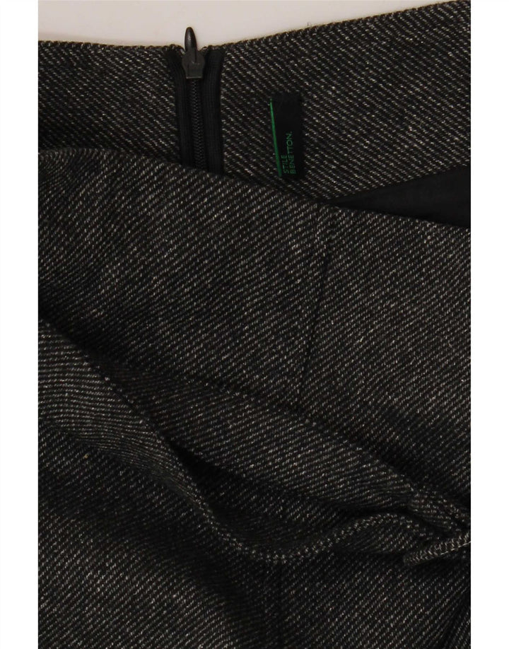 Damska spódnica ołówkowa Benetton W26 Small Grey