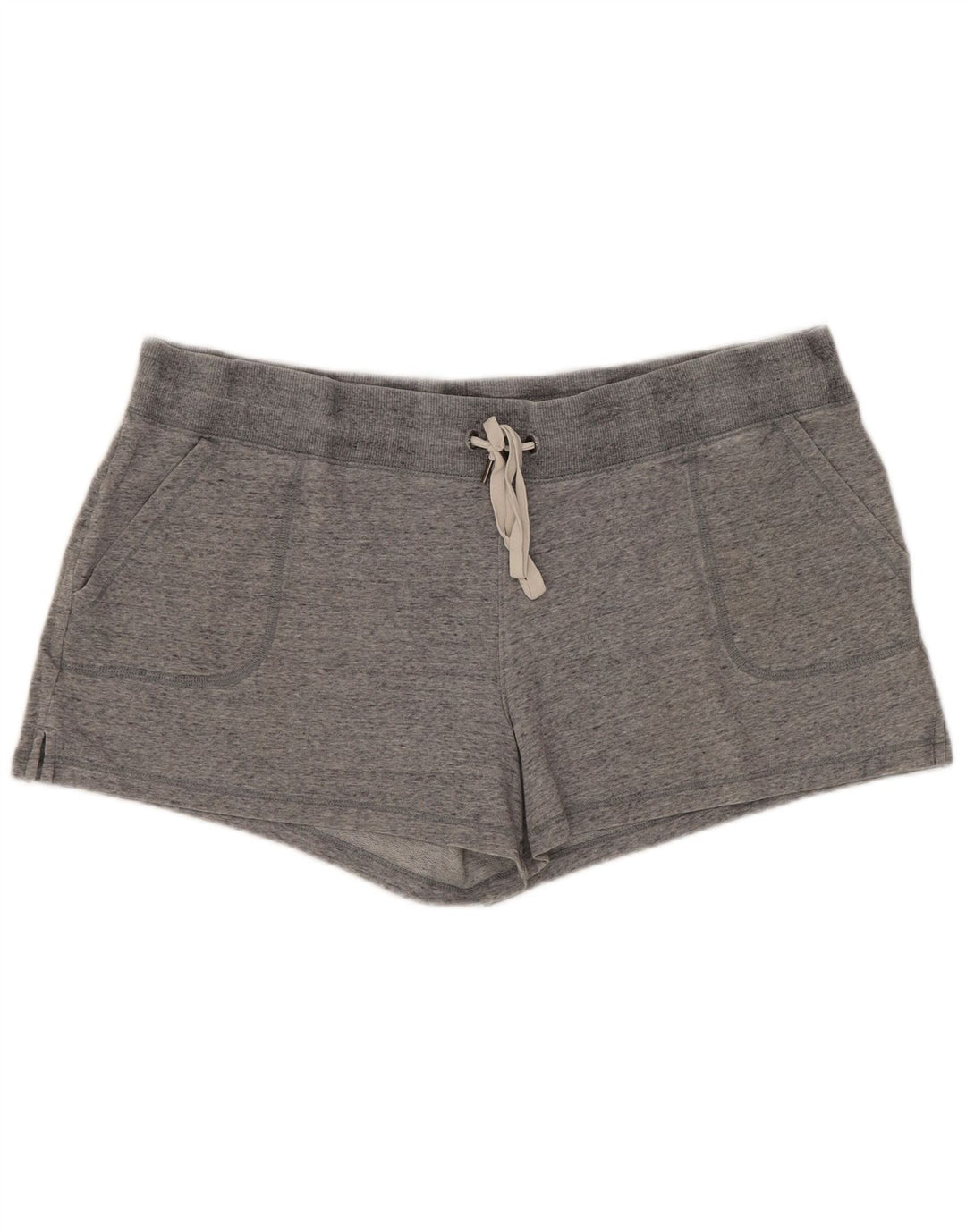 Damskie spodenki sportowe EDDIE BAUER UK 18 XL, szare, bawełniane w plamki