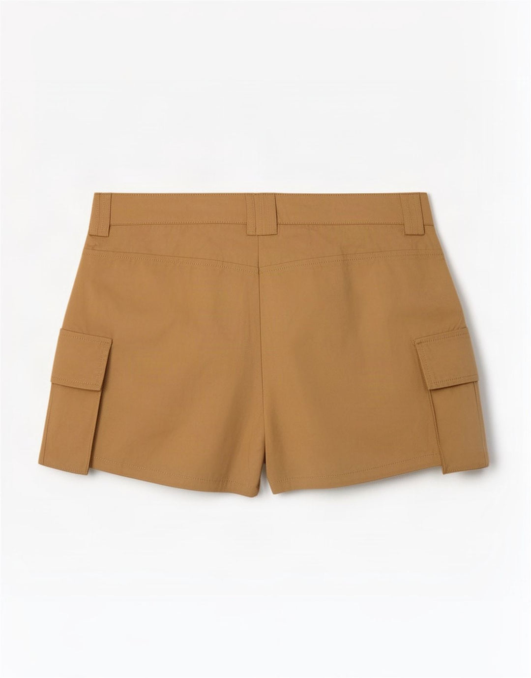 Damskie spodenki cargo Zara, średnie W28, beżowy poliester
