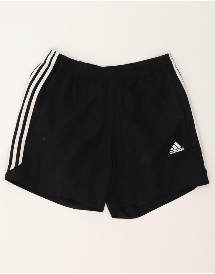 Męskie spodenki sportowe Adidas Climalite, średni czarny poliester