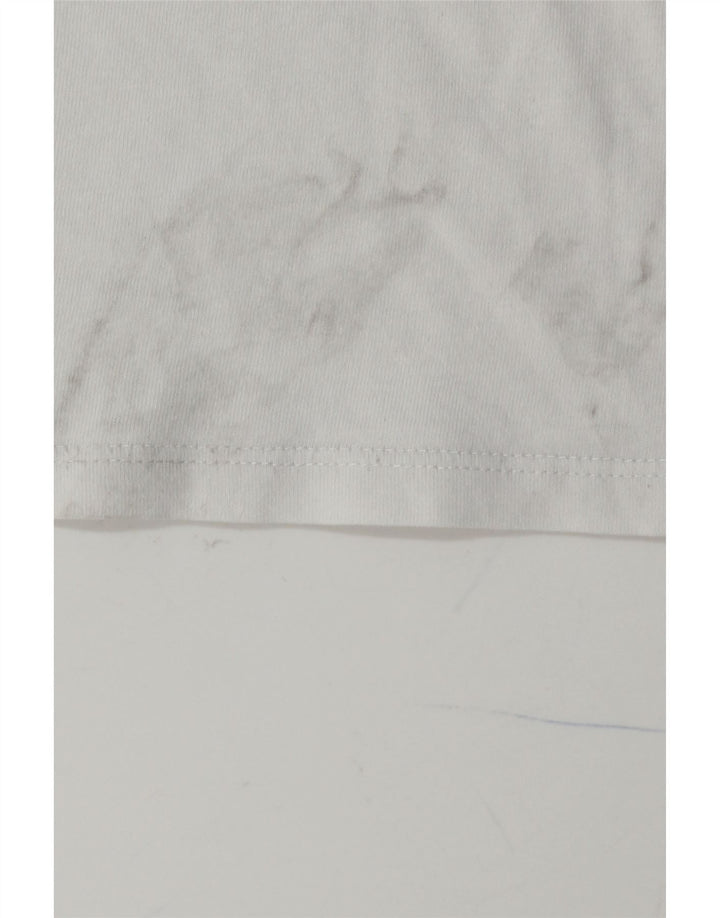 Męski T-shirt z grafiką LEVI'S, duży, biały