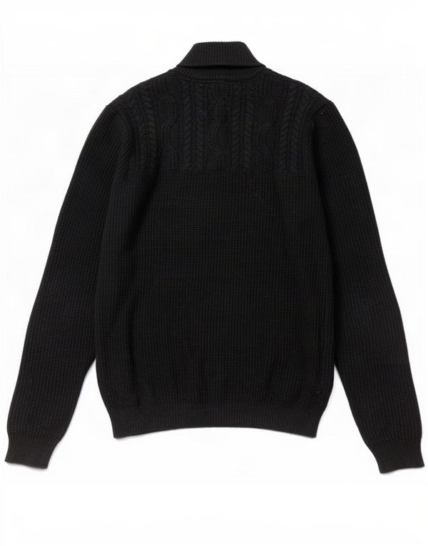 Męski sweter Ted Baker z dekoltem w łódkę, rozmiar 4, średnia zielona wełna