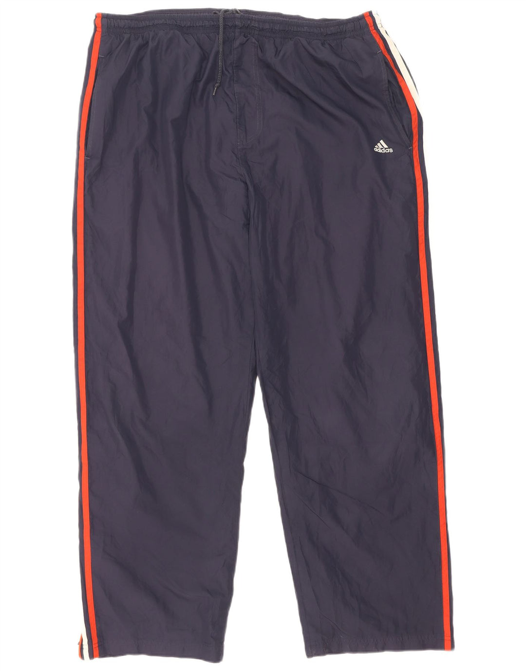 Męskie spodnie dresowe Adidas XL granatowe, poliestrowe