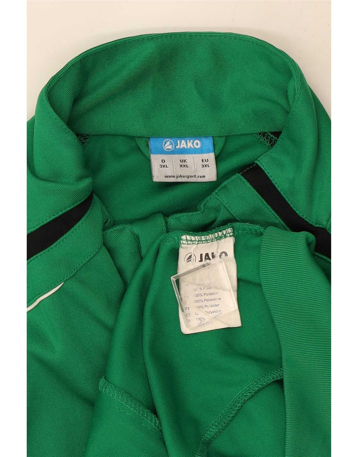 Jako męska kurtka dresowa 2XL zielony poliester