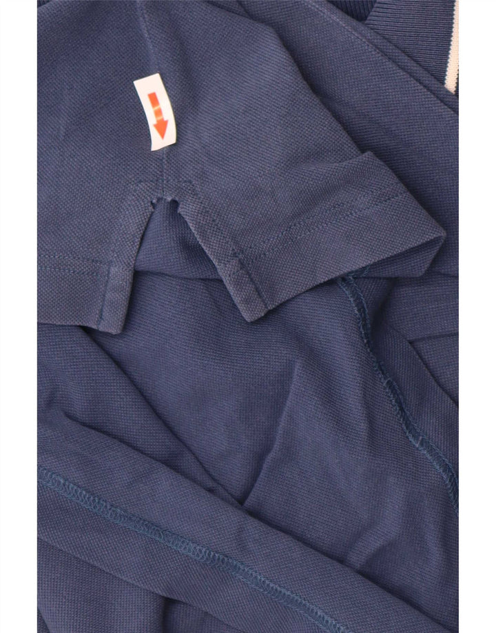 Męska koszulka polo Fred Perry, średnia, granatowa, bawełniana w paski