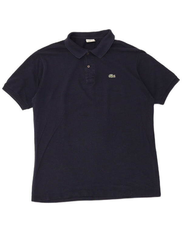 Męska koszulka polo LACOSTE, rozmiar 6, XL, granatowa
