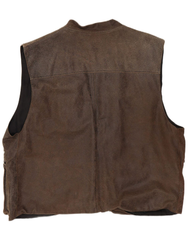 Kamizelka męska Utility Vintage UK 42 XL, brązowa