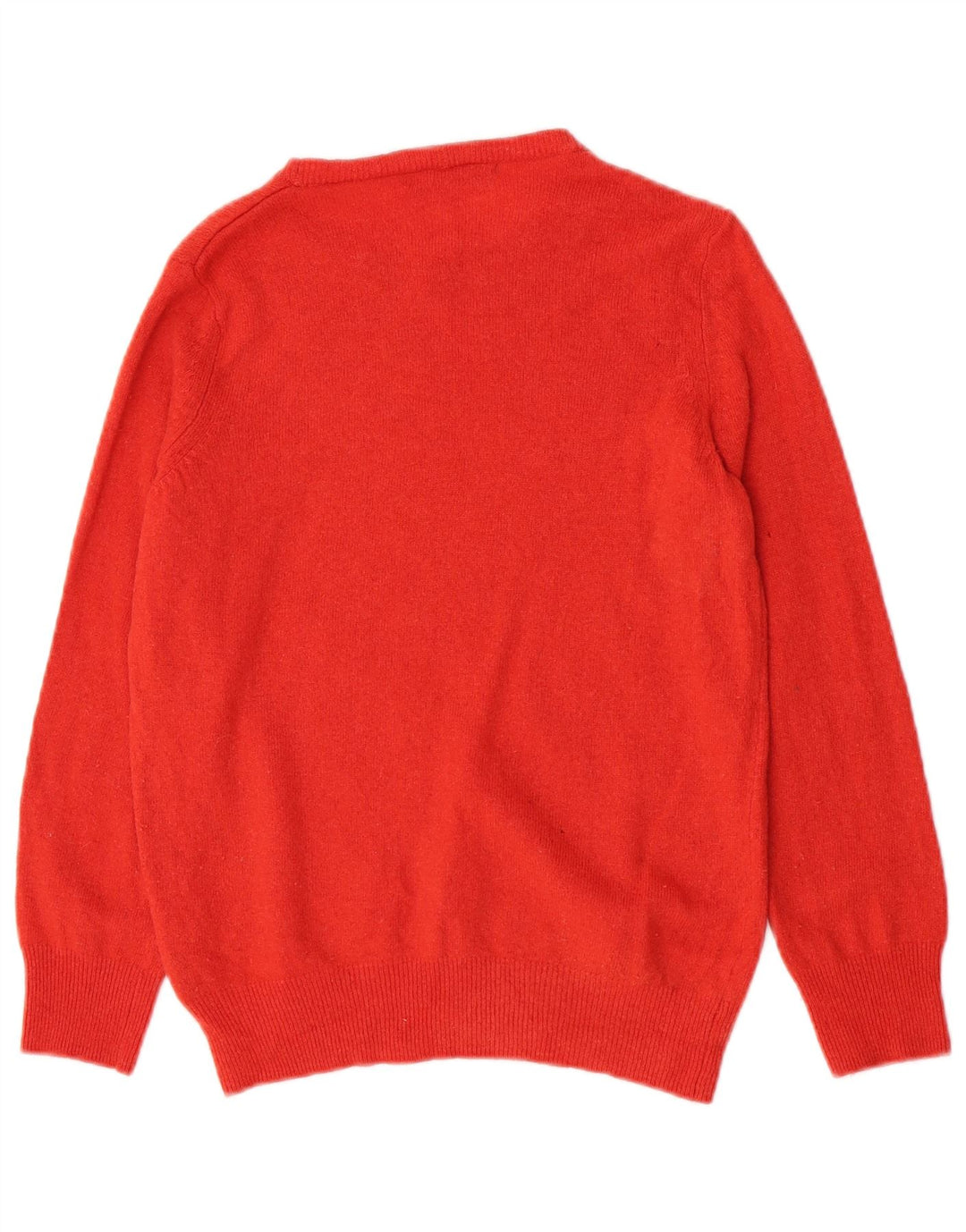 Marks & Spencer Damski sweter z dekoltem w łódkę, UK 12, średni pomarańczowy